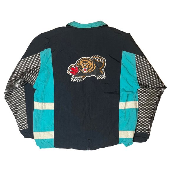 Vintage Champion Vancouver Grizzlies Windbreaker Jacket Women's XXL - Picture 2 of 9